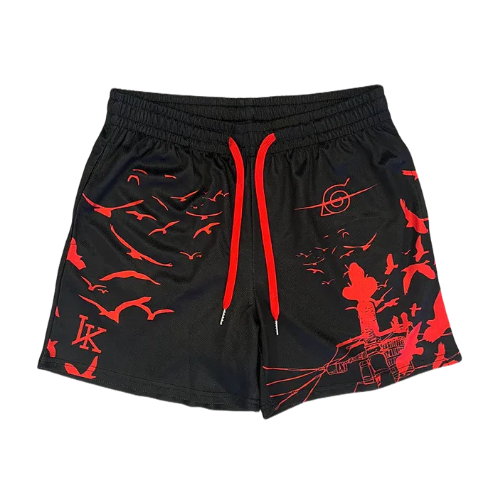 Anbu Captain Shorts - Black - NARUTO-IYAMIUIO