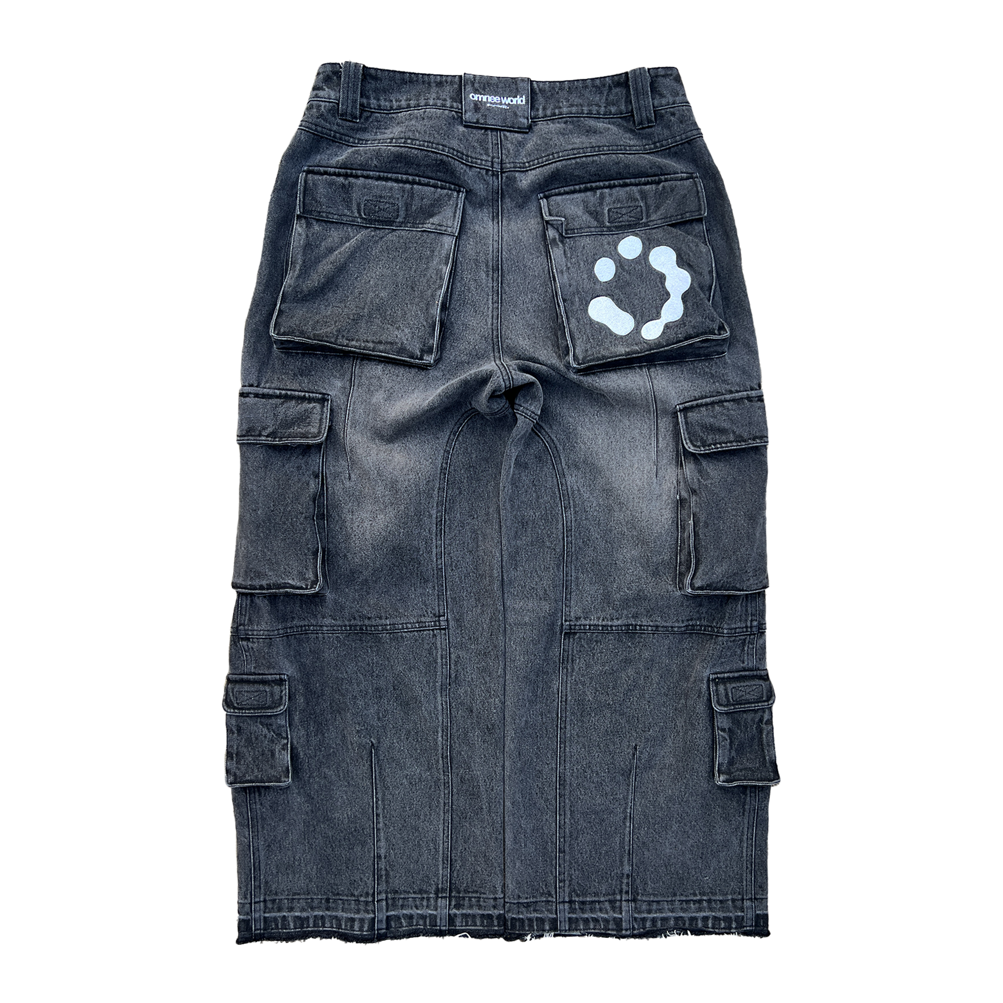 heavy denim cargos-IYAMIUIO