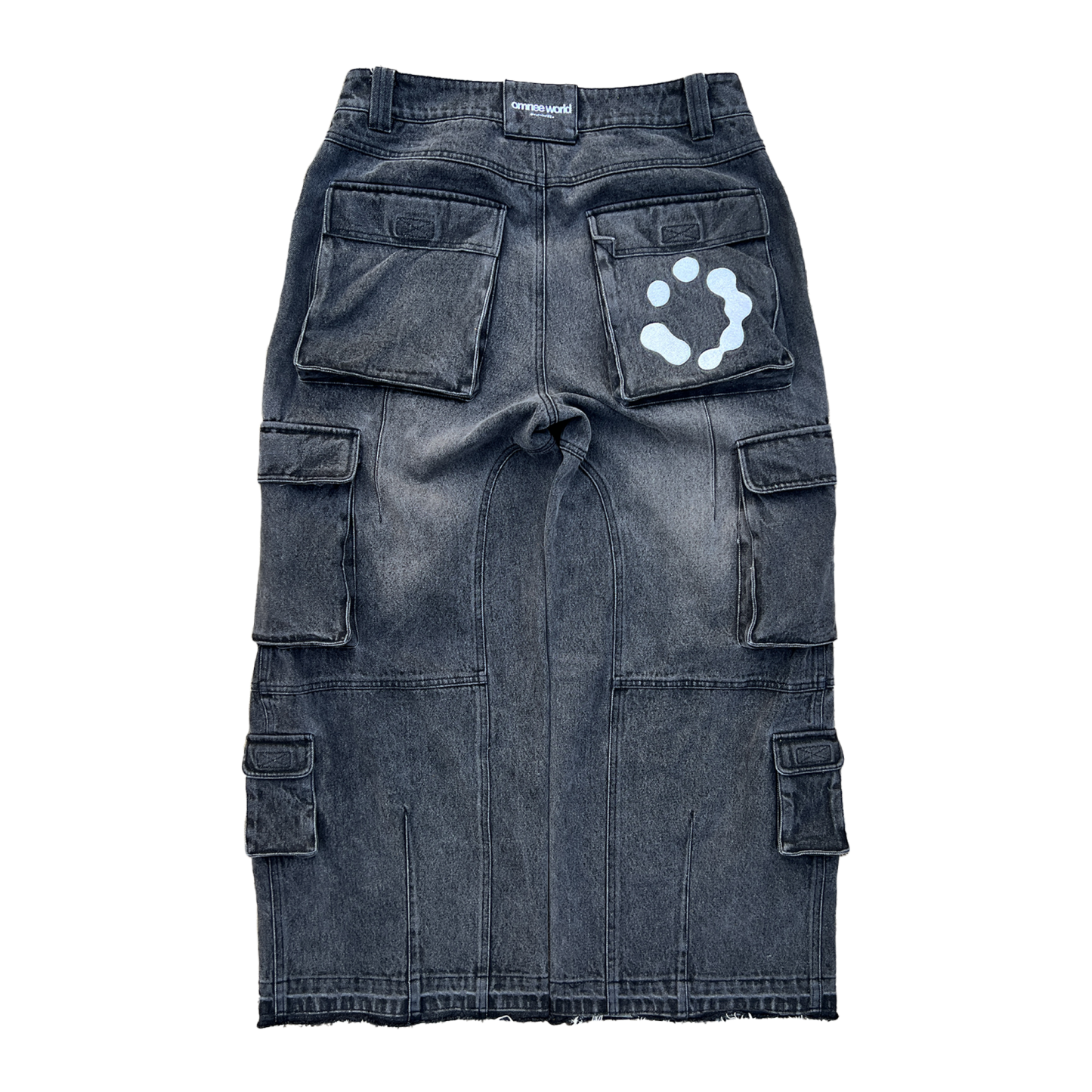 heavy denim cargos-IYAMIUIO