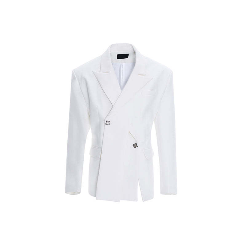 【24s Oct.】Men’s Split Hem Blazer-IYAMIUIO