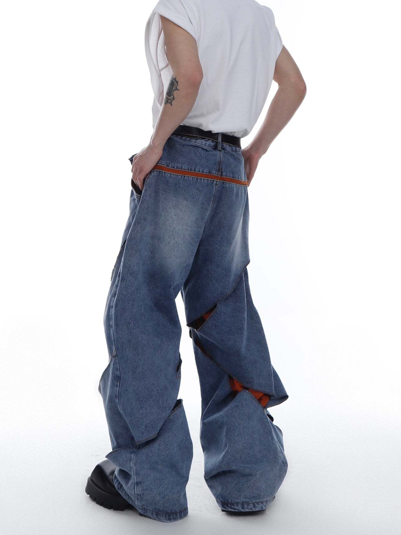 【23s Feb.】Knife Cut Style Jeans