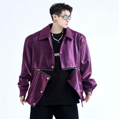 【23s August.】Streamer Multi Zip Jacket-IYAMIUIO