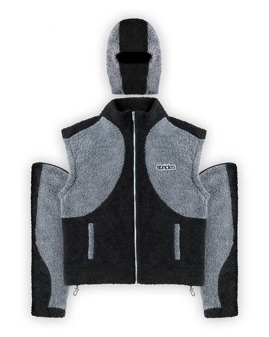 Detachable Fleece Black-IYAMIUIO