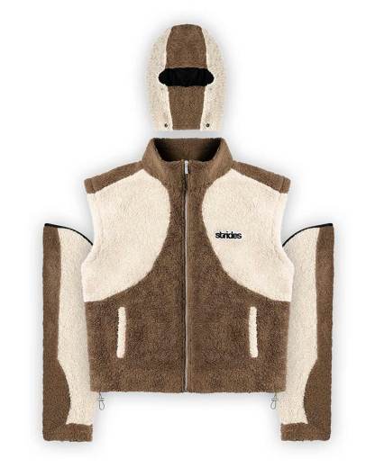 Detachable Fleece Brown-IYAMIUIO