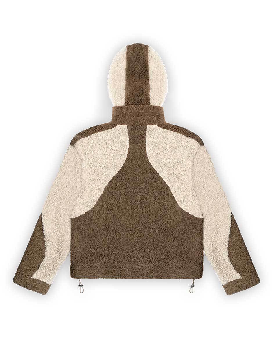 Detachable Fleece Brown-IYAMIUIO