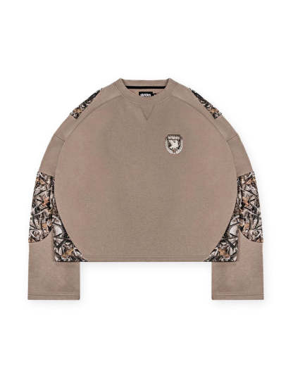 Camou Longsleeve Brown Forest-IYAMIUIO