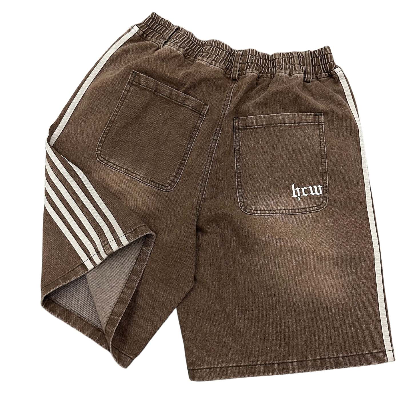 TRACK JORTS (BROWN)-IYAMIUIO