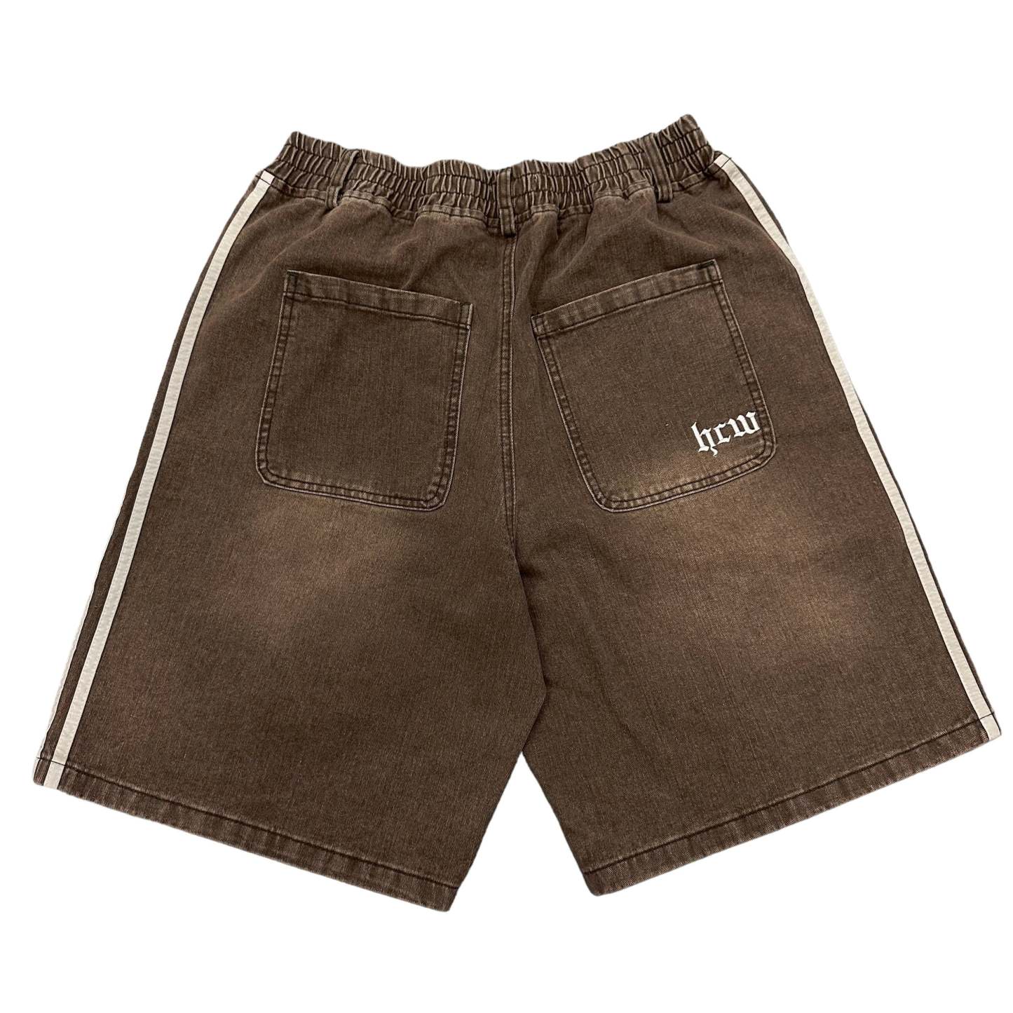 TRACK JORTS (BROWN)-IYAMIUIO