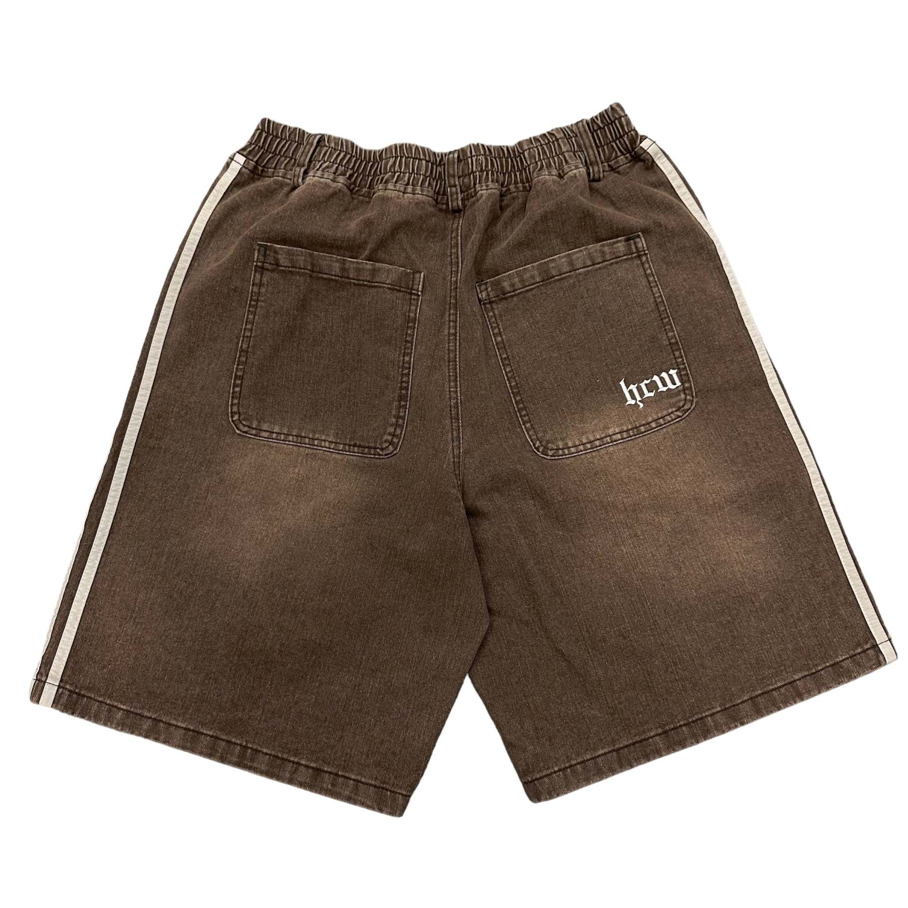 TRACK JORTS (BROWN)-IYAMIUIO
