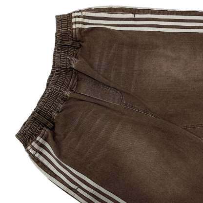 TRACK JORTS (BROWN)-IYAMIUIO