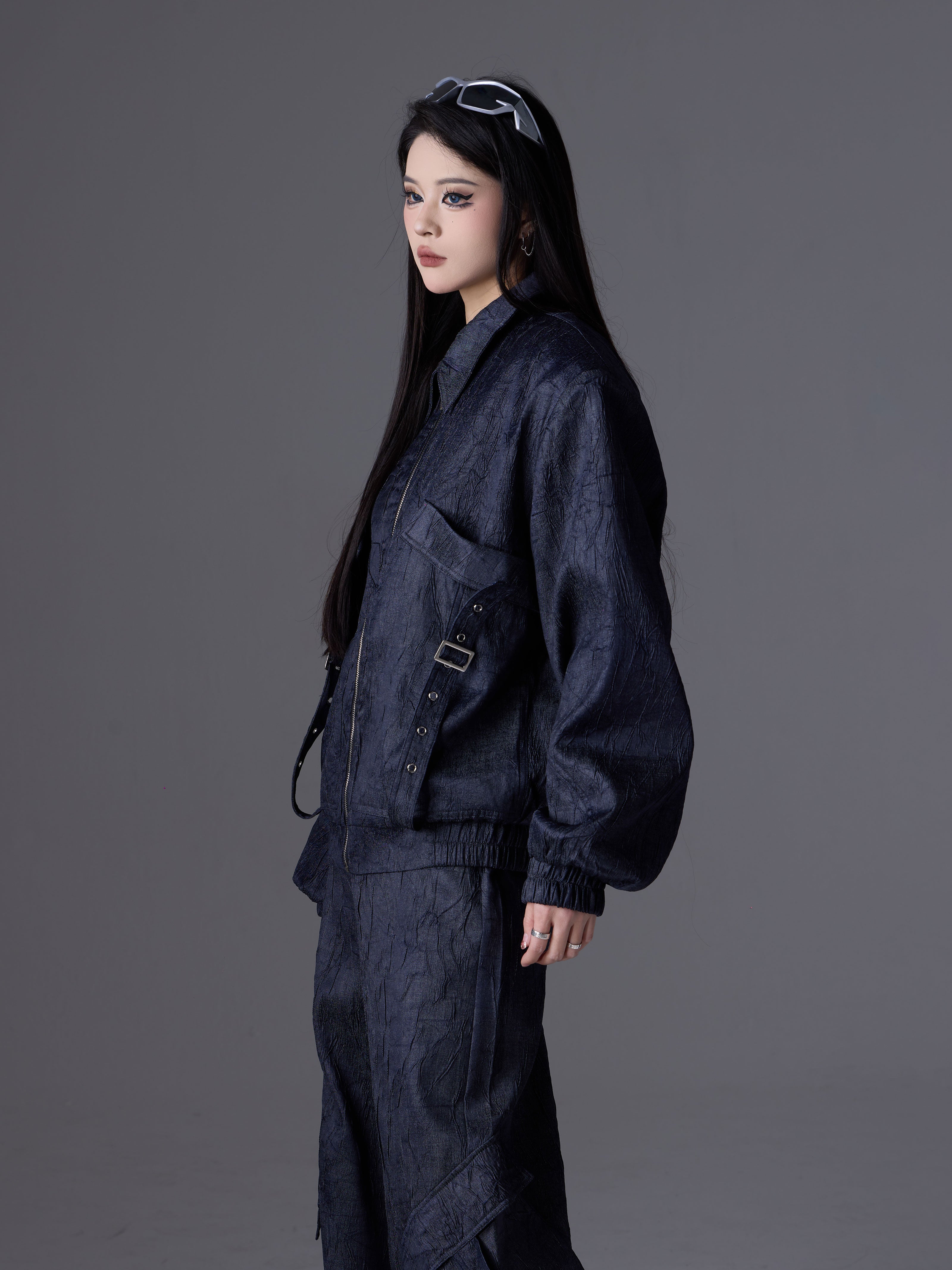 【24s April.】3D Textured Ribbon Jacket-IYAMIUIO