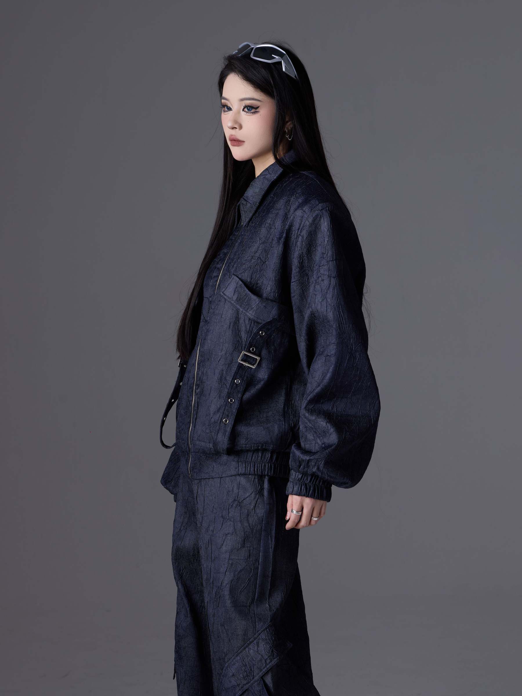 【24s April.】3D Textured Ribbon Jacket-IYAMIUIO