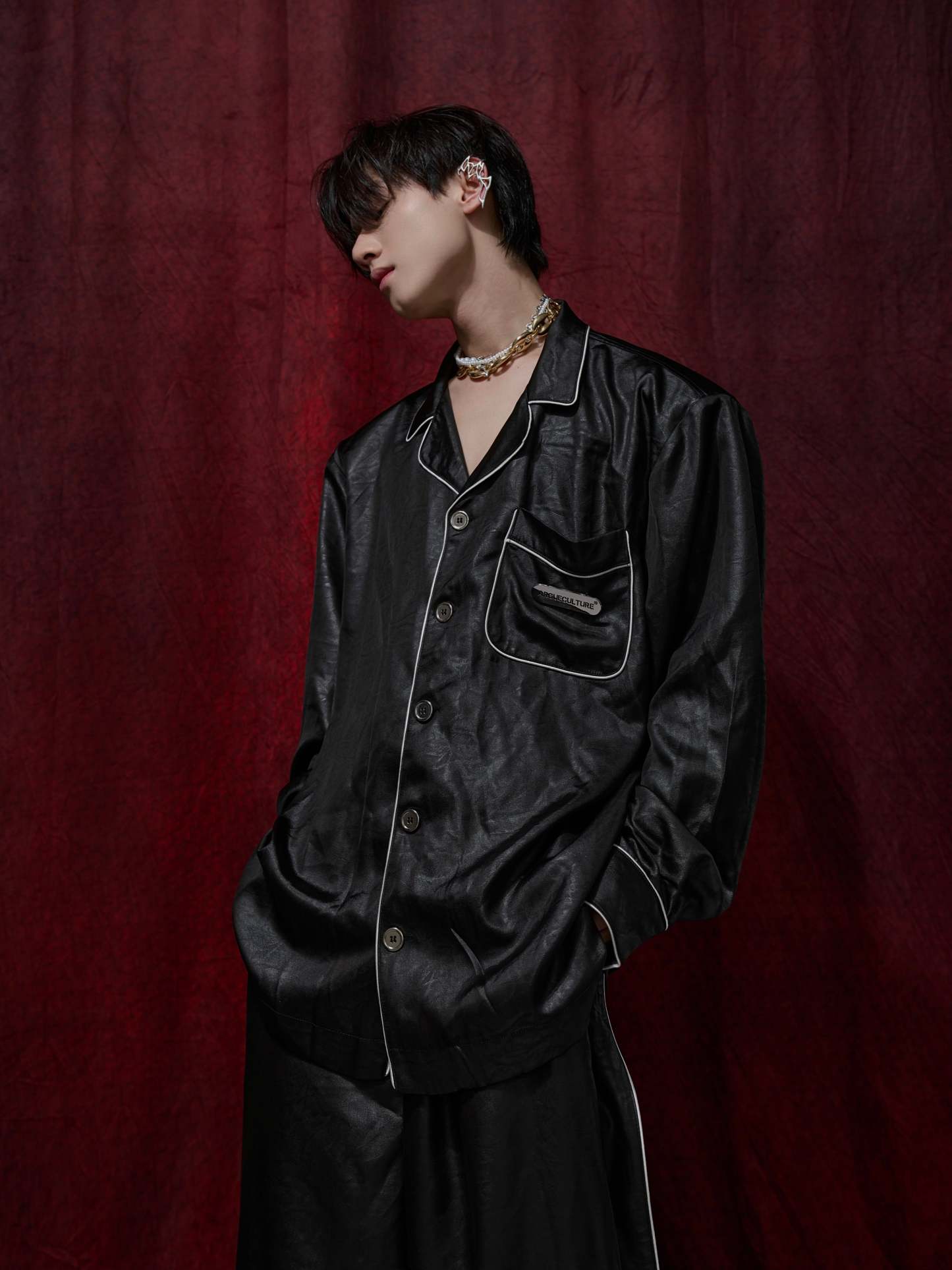 【24s Aug.】High-end Ice Silk Loungewear Pajamas Set-IYAMIUIO