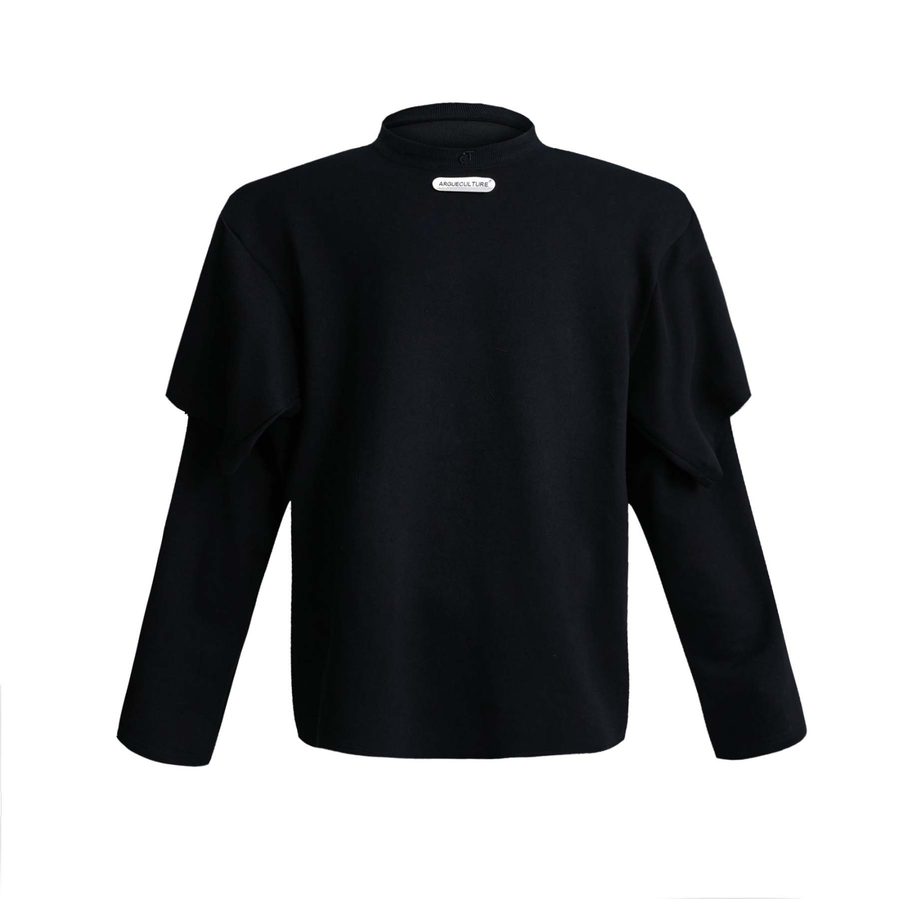 【24s Oct.】Double-layered Round-neck Simple Sweatshirt-IYAMIUIO