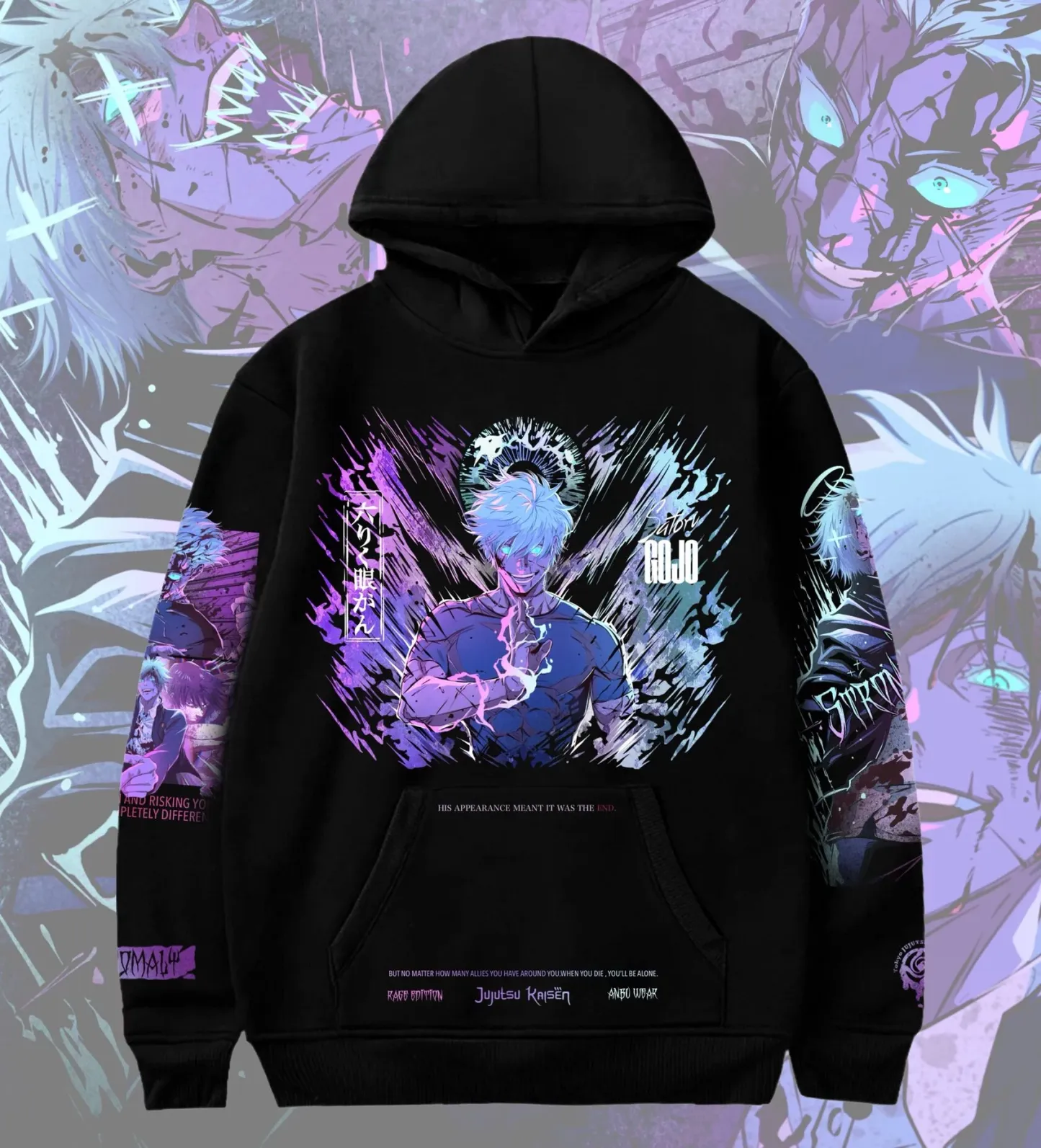 STRONGEST JJK HOODIES-IYAMIUIO