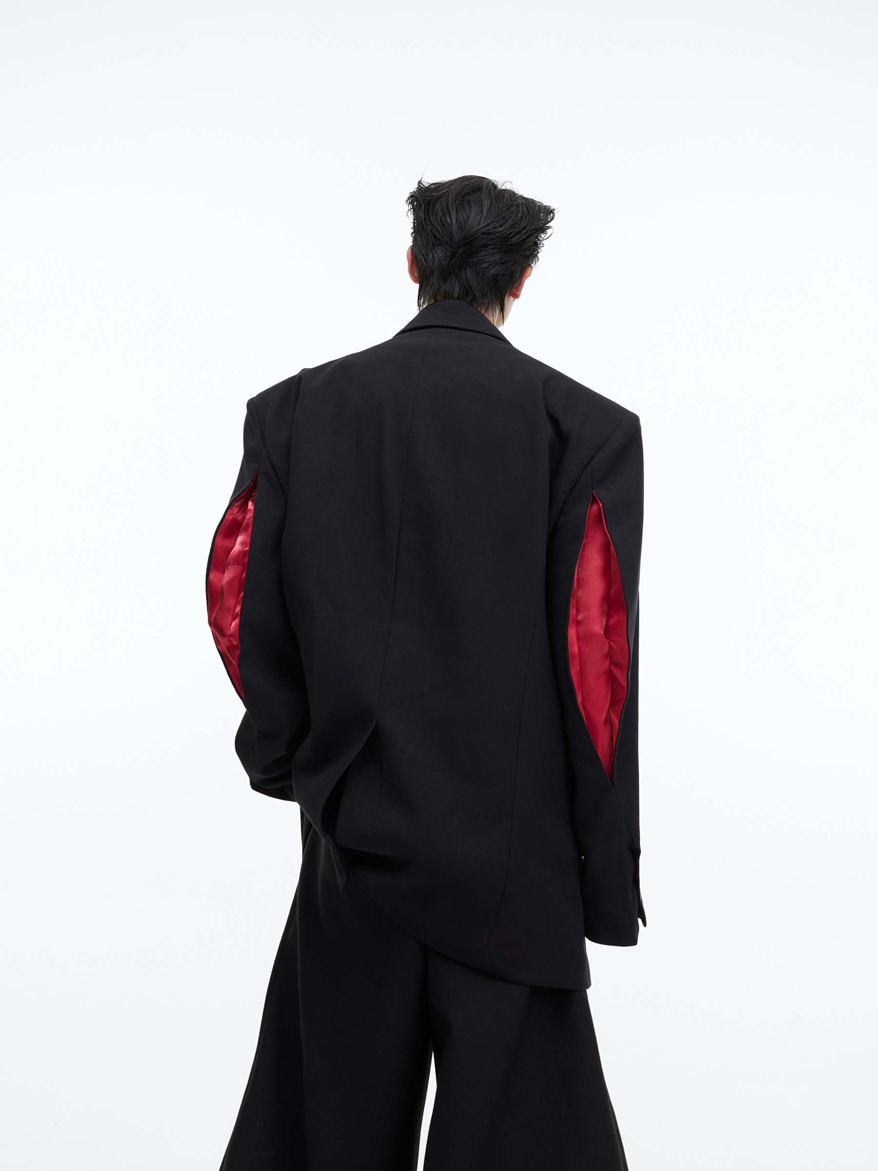 【23s September.】Structured Paneled Blazer-IYAMIUIO
