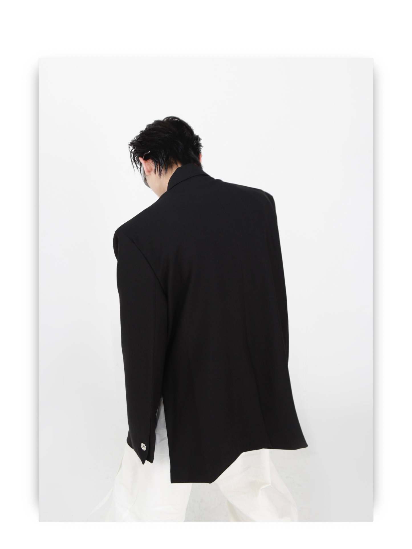 Irregular Slit Design Jacket-IYAMIUIO