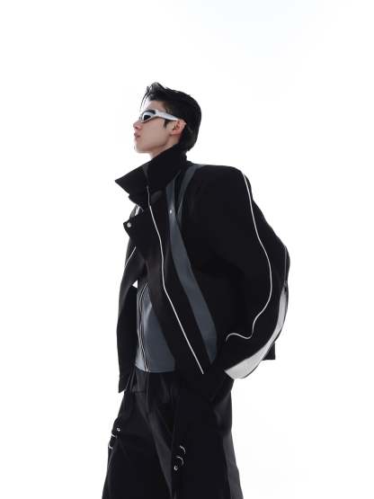 【23s Feb.】Double Layer Zip Jacket-IYAMIUIO