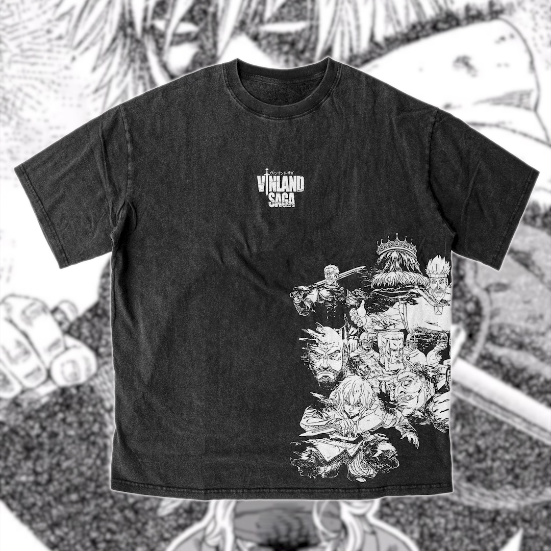Vinland saga Vintage Tee v1-IYAMIUIO