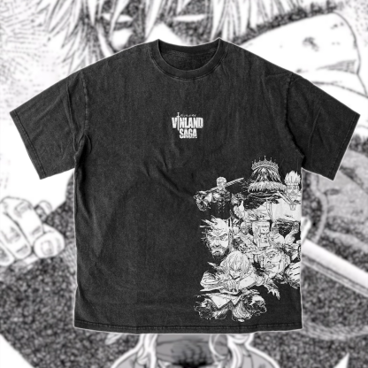 Vinland saga Vintage Tee v1-IYAMIUIO