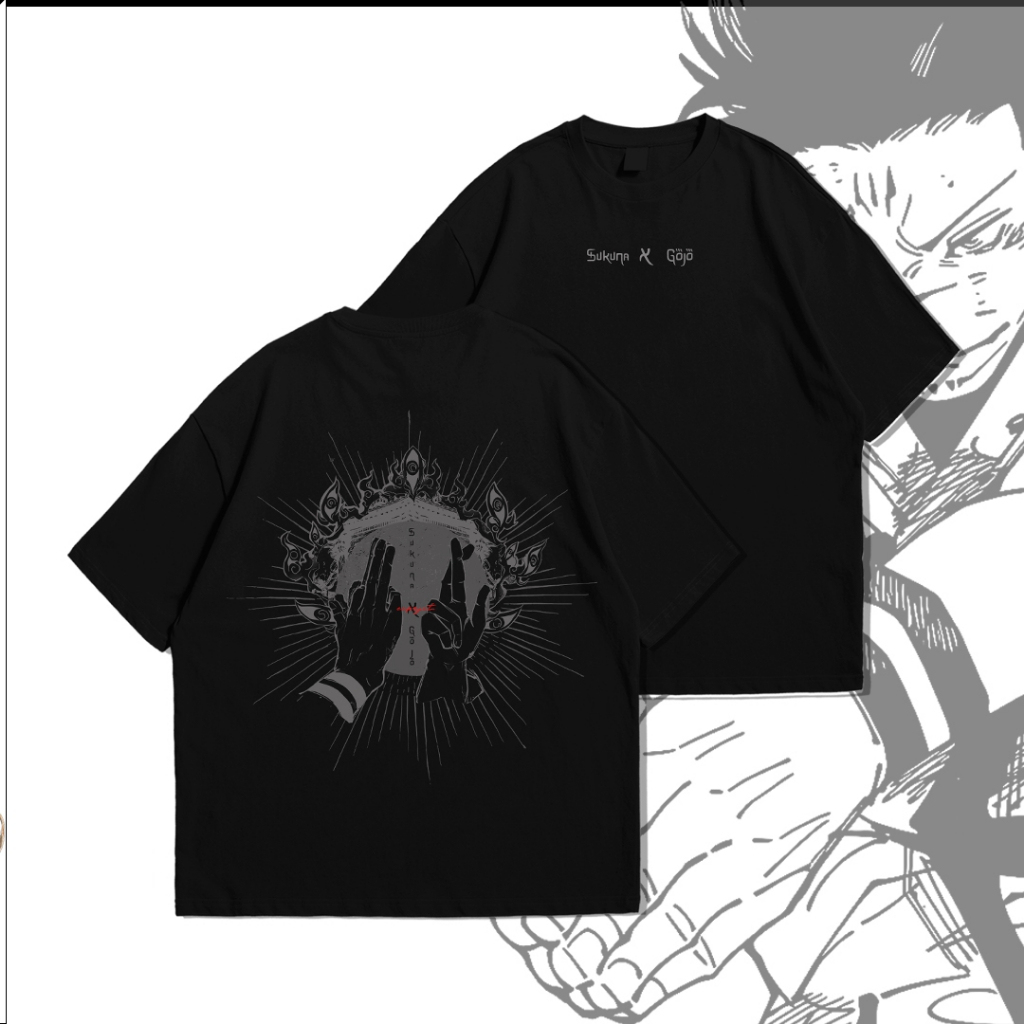 Gojo vs Sukuna Domain Expansion Tee-JJK-IYAMIUIO