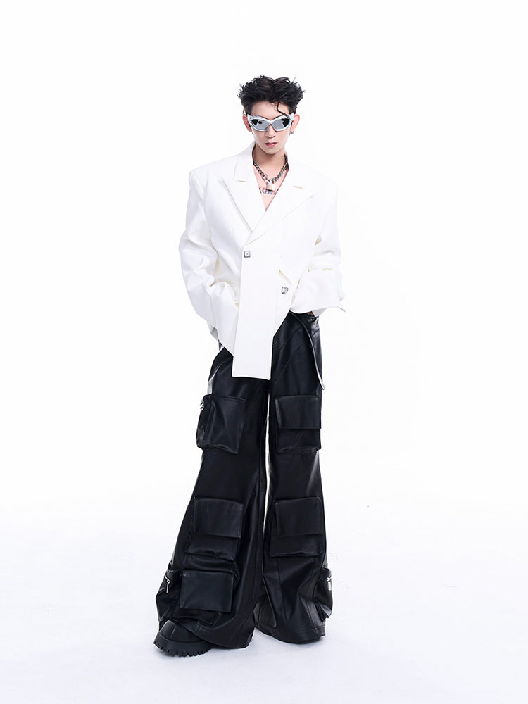 【24s Oct.】Men’s Split Hem Blazer-IYAMIUIO