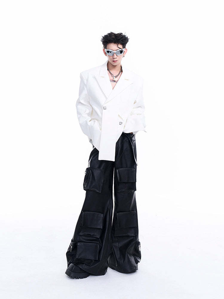 【24s Oct.】Men’s Split Hem Blazer-IYAMIUIO