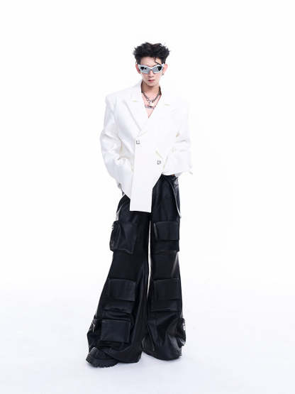 【24s Oct.】Men’s Split Hem Blazer-IYAMIUIO