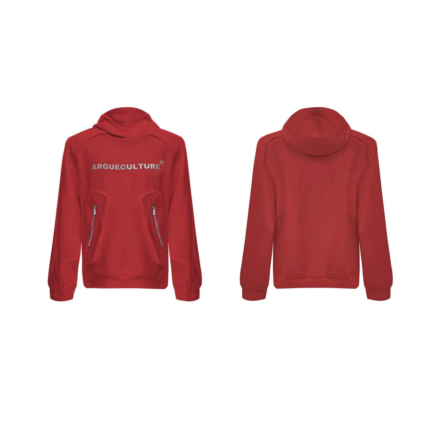 【24s Oct.】Simple Pocket Padded Shoulder Hoodie-IYAMIUIO