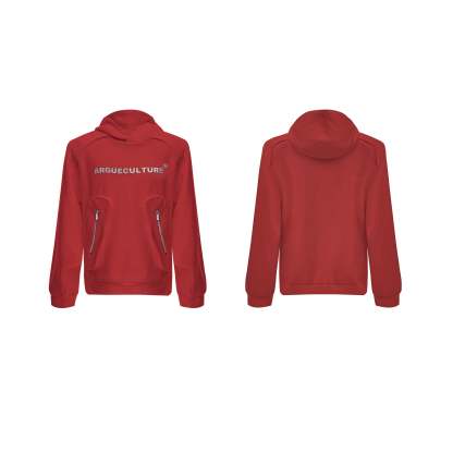 【24s Oct.】Simple Pocket Padded Shoulder Hoodie-IYAMIUIO