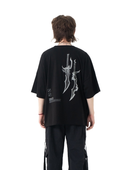 Sung Jinwoo Sword Tee - Solo Leveling-IYAMIUIO