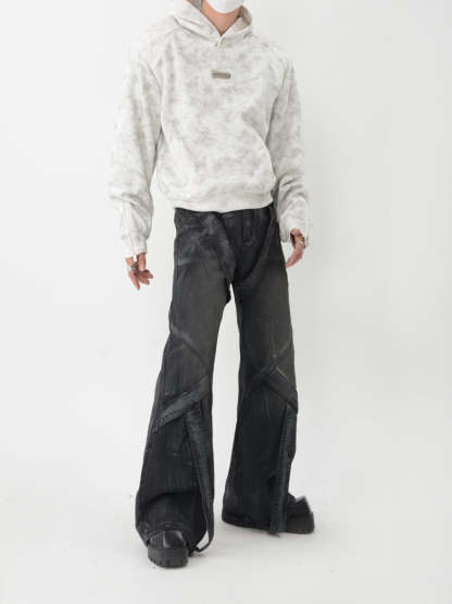 【24s Sep.】Vintage Metal Short Sweatshirt-IYAMIUIO