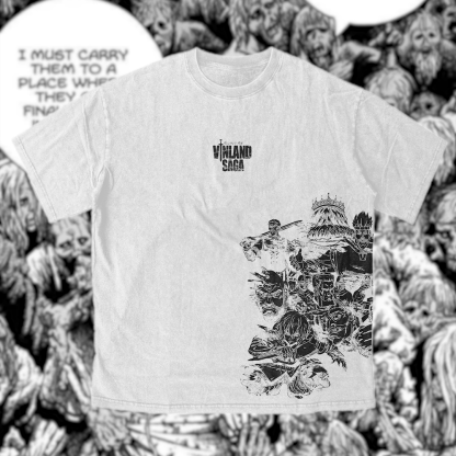 Vinland saga Vintage Tee v1-IYAMIUIO