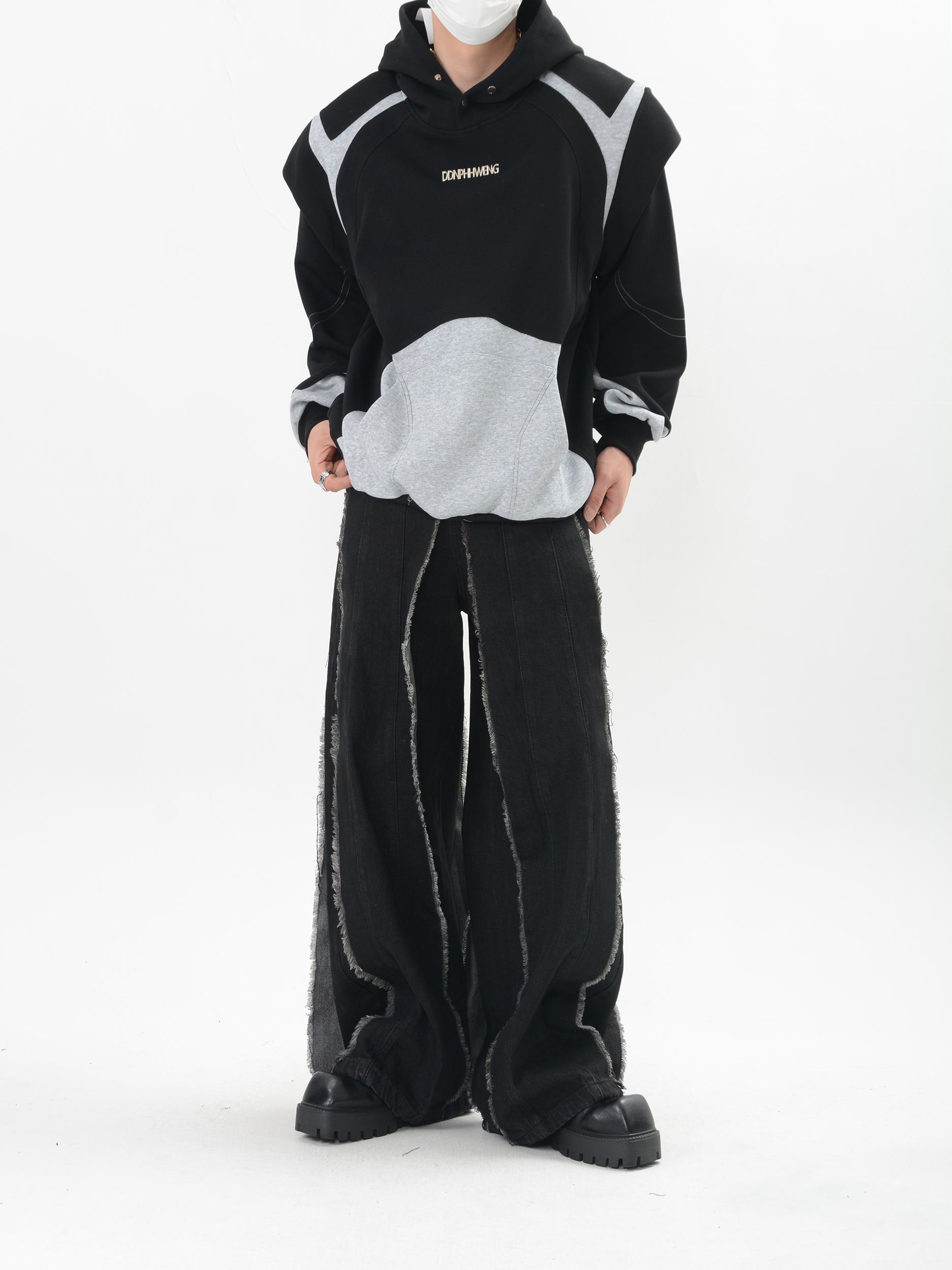 【24s Sep.】Metal Decor Hoodie Jacket-IYAMIUIO