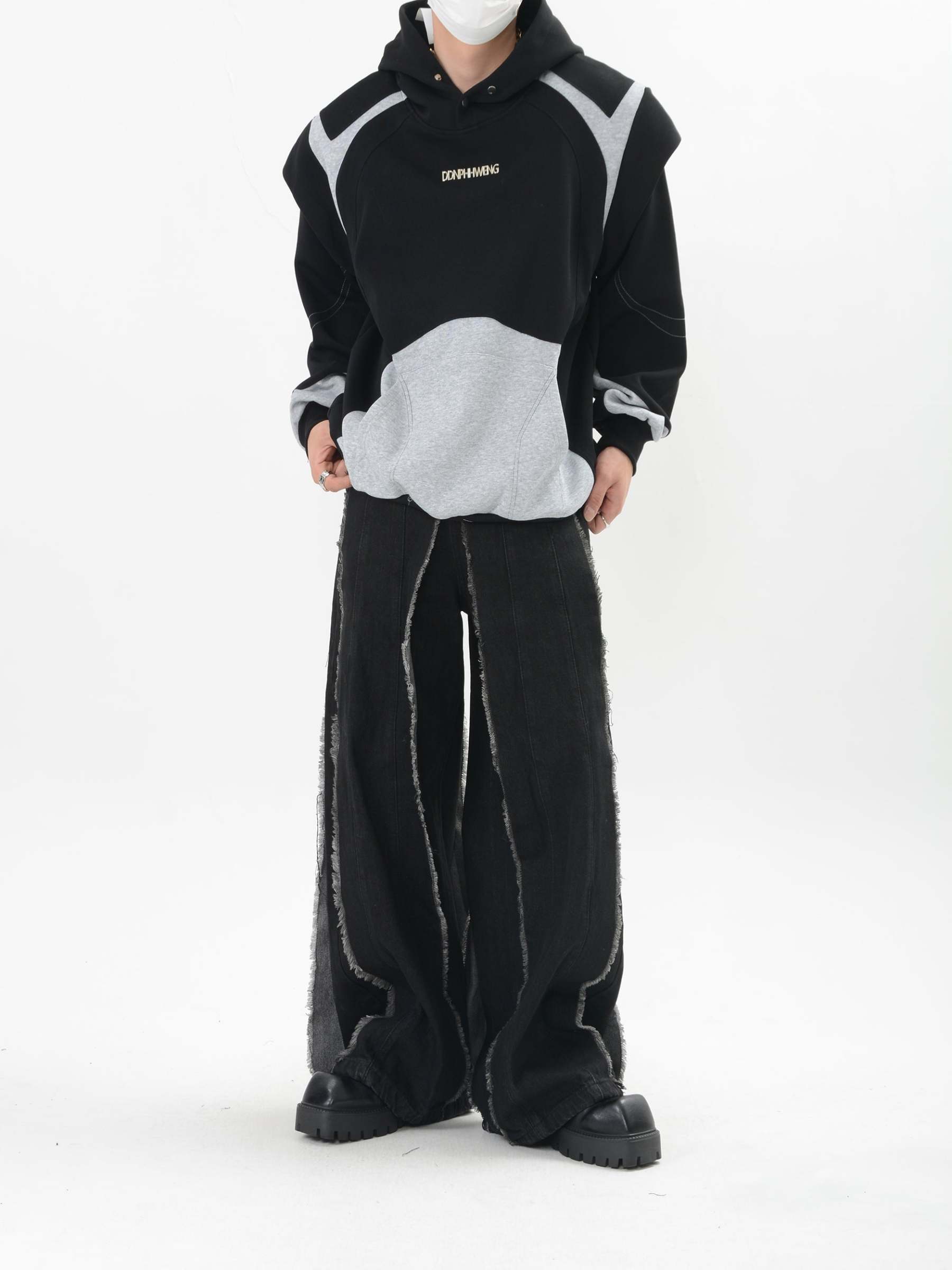 【24s Sep.】Metal Decor Hoodie Jacket-IYAMIUIO