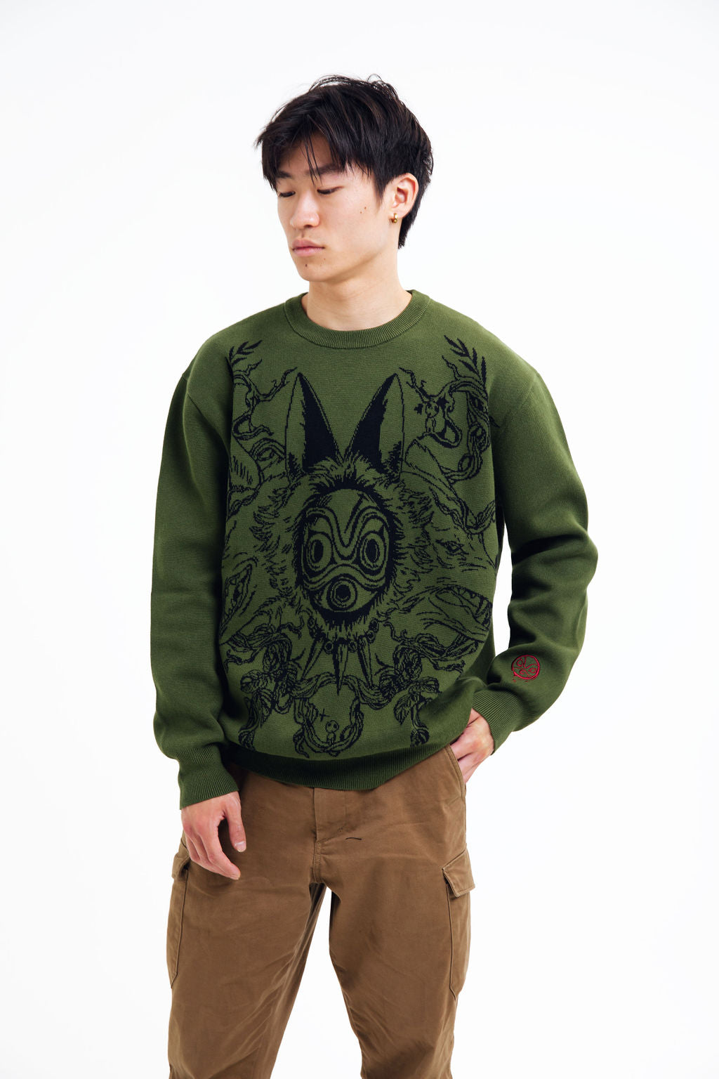 San Mask Knit Sweater-Shadeston