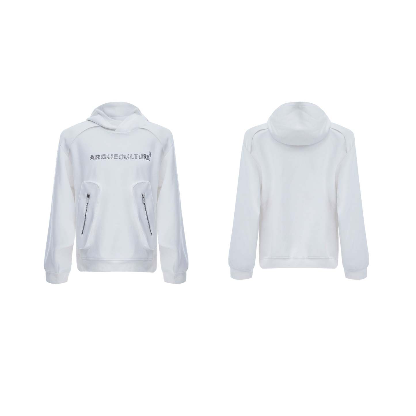 【24s Oct.】Simple Pocket Padded Shoulder Hoodie-IYAMIUIO