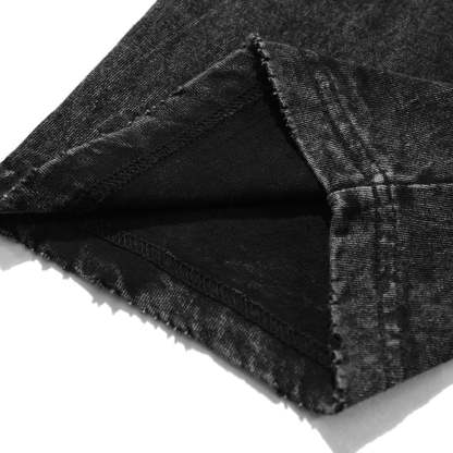 " V2" Vintage  washed T Shirt-IYAMIUIO