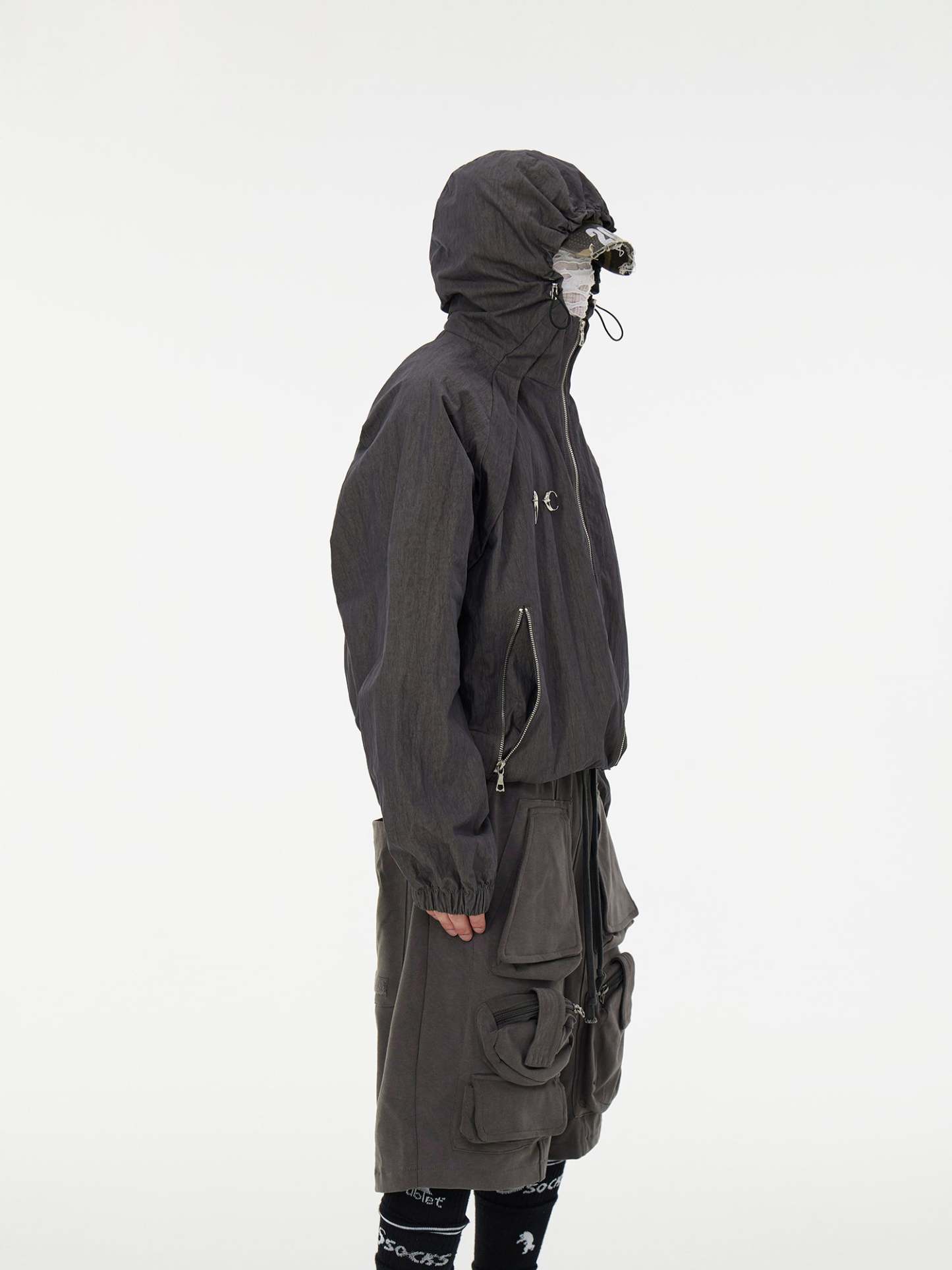 【24s Sep.】Washed Distressed Metal Decoration Jacket-IYAMIUIO