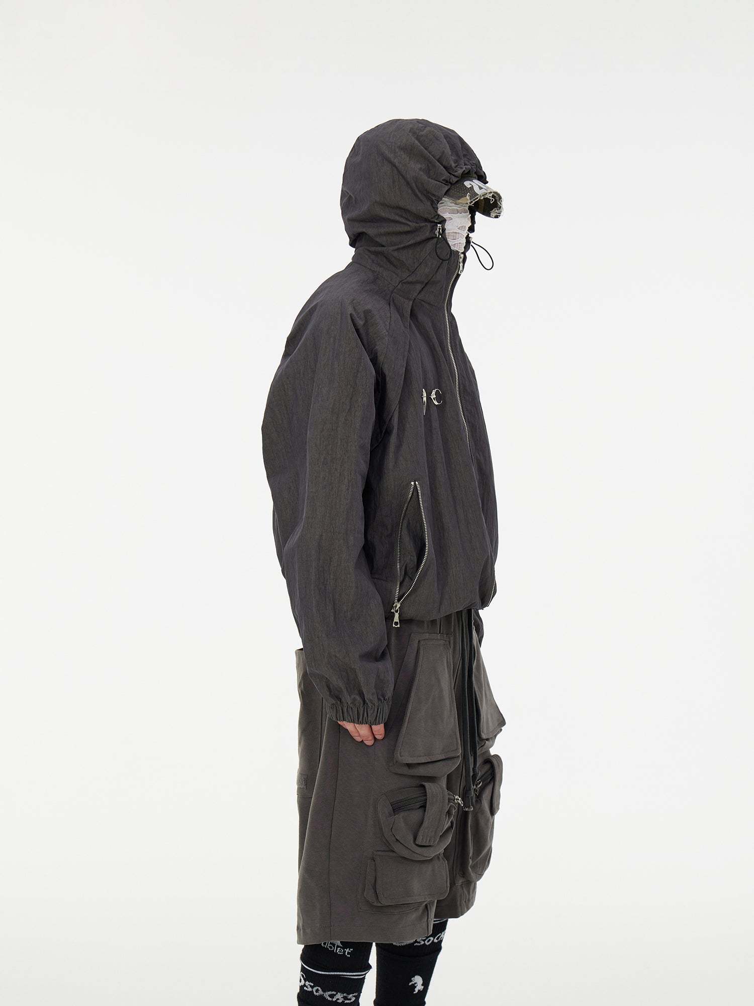 【24s Sep.】Washed Distressed Metal Decoration Jacket-IYAMIUIO