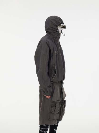 【24s Sep.】Washed Distressed Metal Decoration Jacket-IYAMIUIO