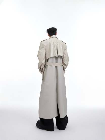 【24s February.】Deconstructed Double-breasted Long Coat-IYAMIUIO