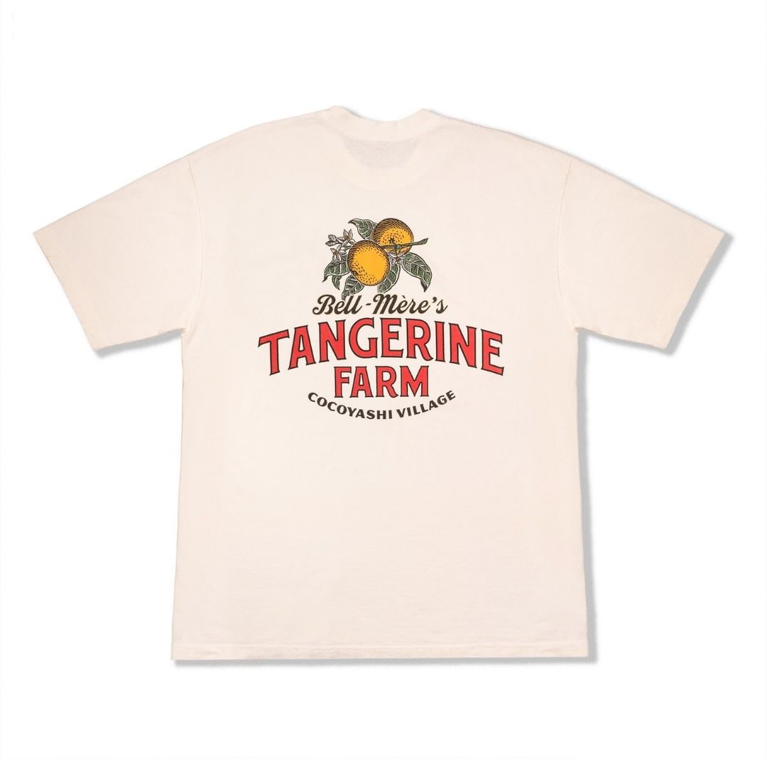 Bell-mere's Tangerine Farm Tee-One.P-IYAMIUIO