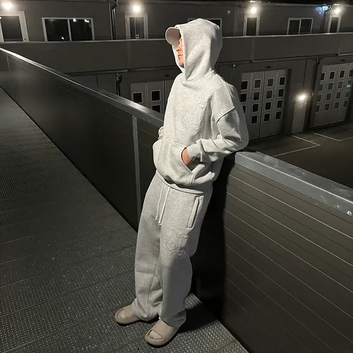 AMICI "COMFY AC HOODIE" SHADED GREY-IYAMIUIO
