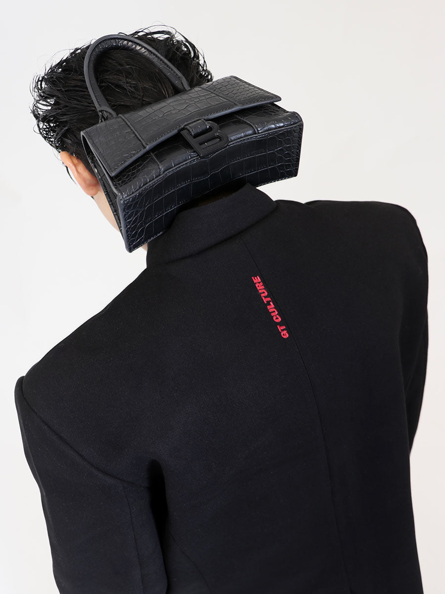 【24s Oct.】Chinese Dragon Embroidery Shoulder Pad Jacket-IYAMIUIO