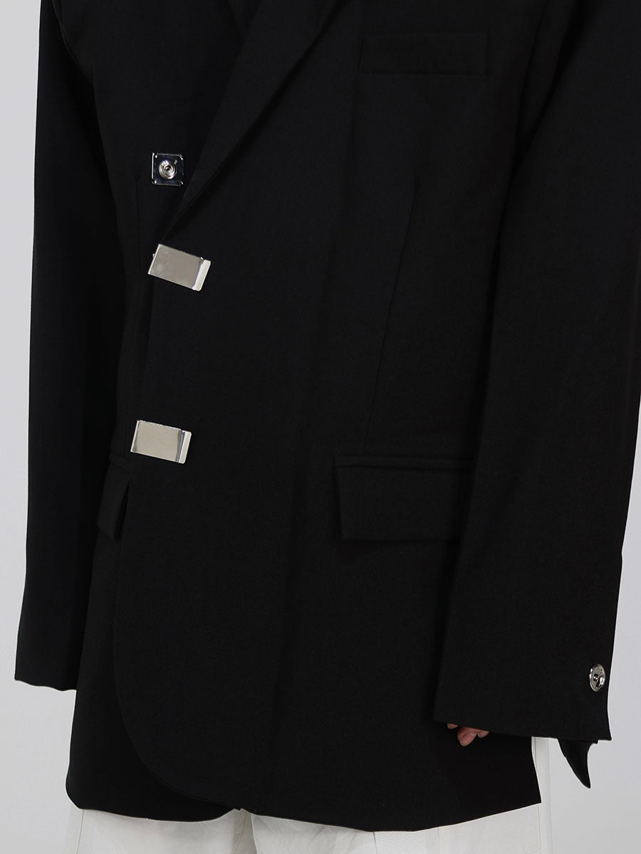 Irregular Slit Design Jacket-IYAMIUIO