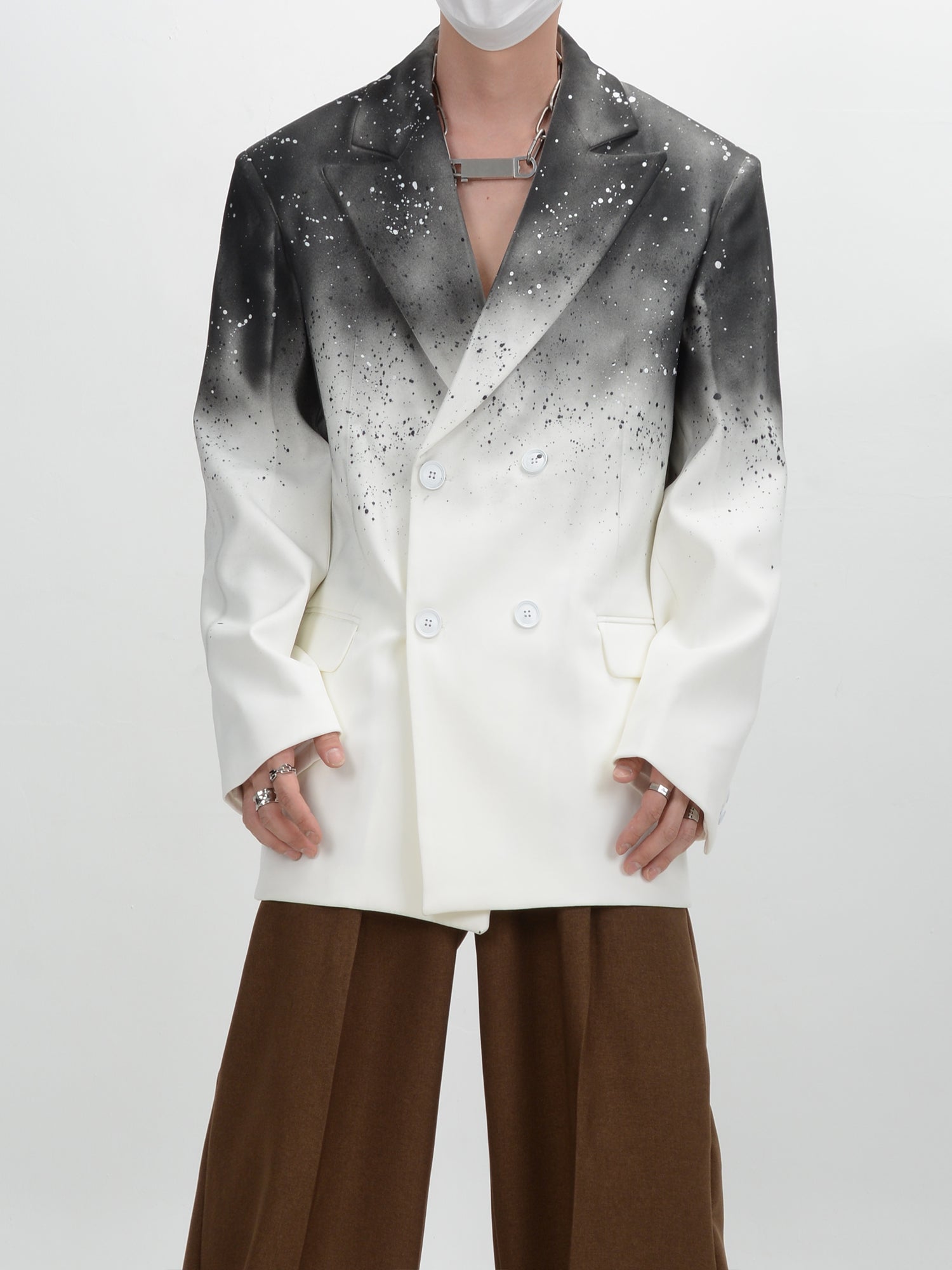 【23s September.】Gradient Design Blazer-IYAMIUIO