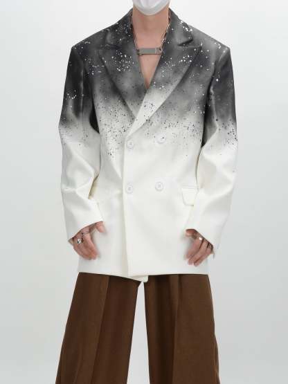 【23s September.】Gradient Design Blazer-IYAMIUIO