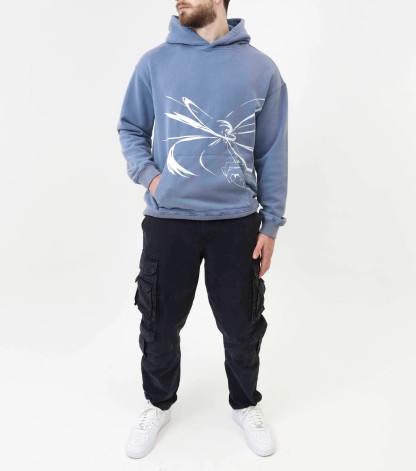 Gojo Embroidery Hoodie-JJK-IYAMIUIO