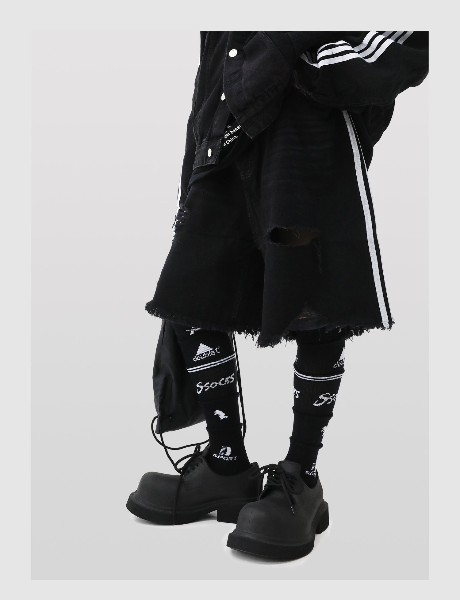 【New】Big Toe Platform Leather Shoes-IYAMIUIO